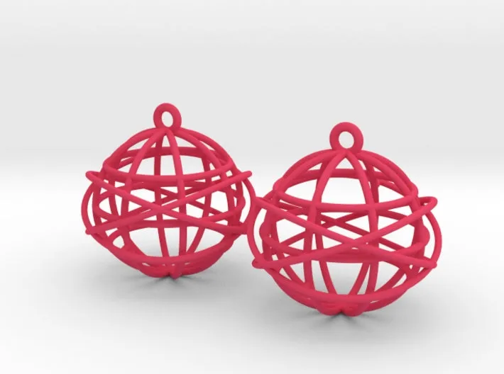 Unisphere Earrings (Nylon)