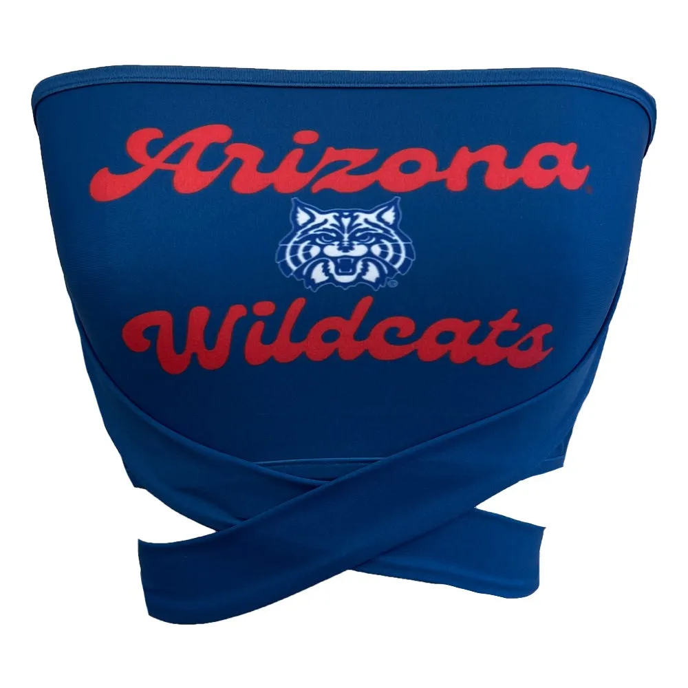 University of Arizona Navy Multiway Bandeau Top