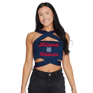 University of Arizona Navy Multiway Bandeau Top