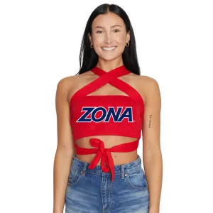 University of Arizona Red Multiway Bandeau Top