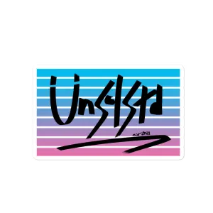 UNSOLSTD LOGO STICKER