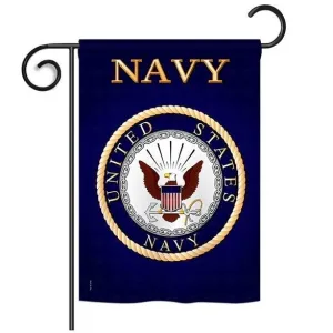 US Navy Garden Flag 12.5 X 18 Inches