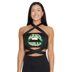 USF Black Multiway Bandeau Top