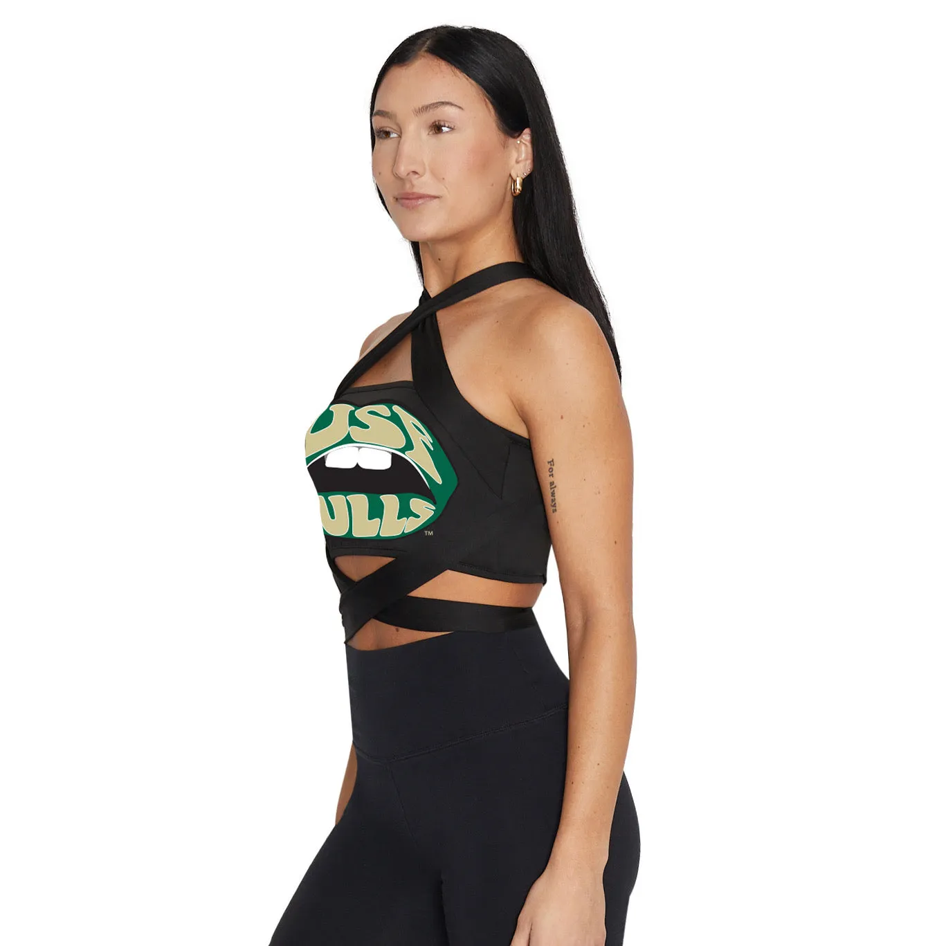 USF Black Multiway Bandeau Top