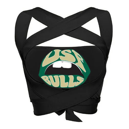 USF Black Multiway Bandeau Top