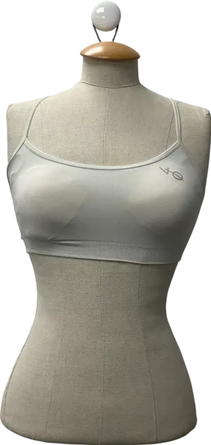 Vanquish fitness Cream Seamless Clay Multiway Low Support Bra UK XS