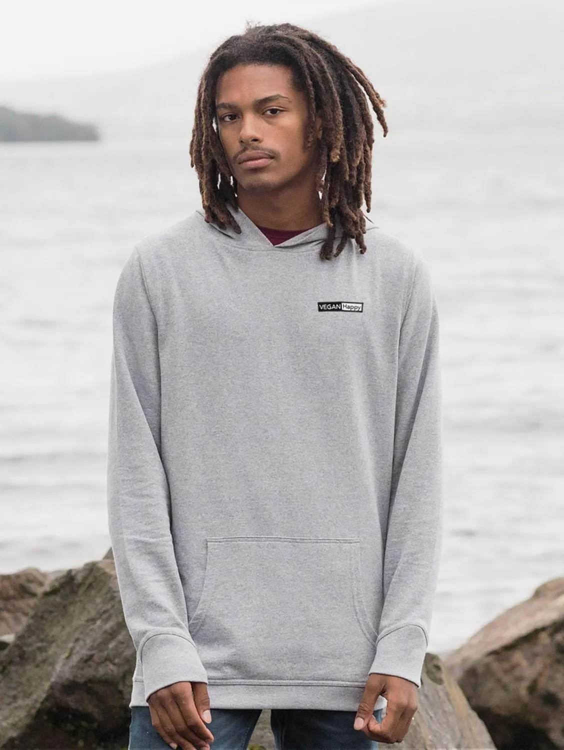 Vegan Men's Corcovado Organic Hoodie | Multiple Colours