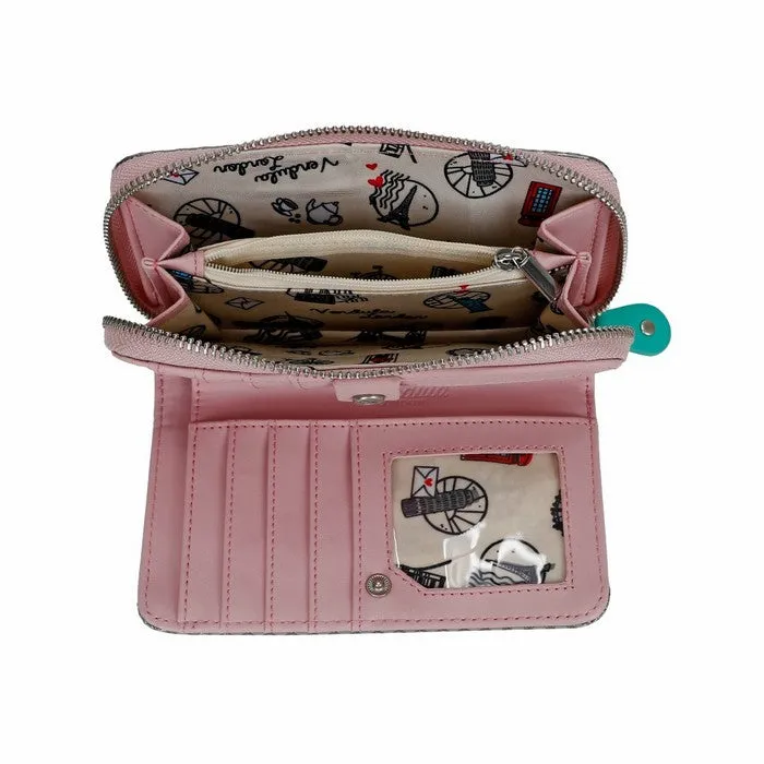 Vendula London - Bubble Cats Medium Zip Around Wallet Available Now