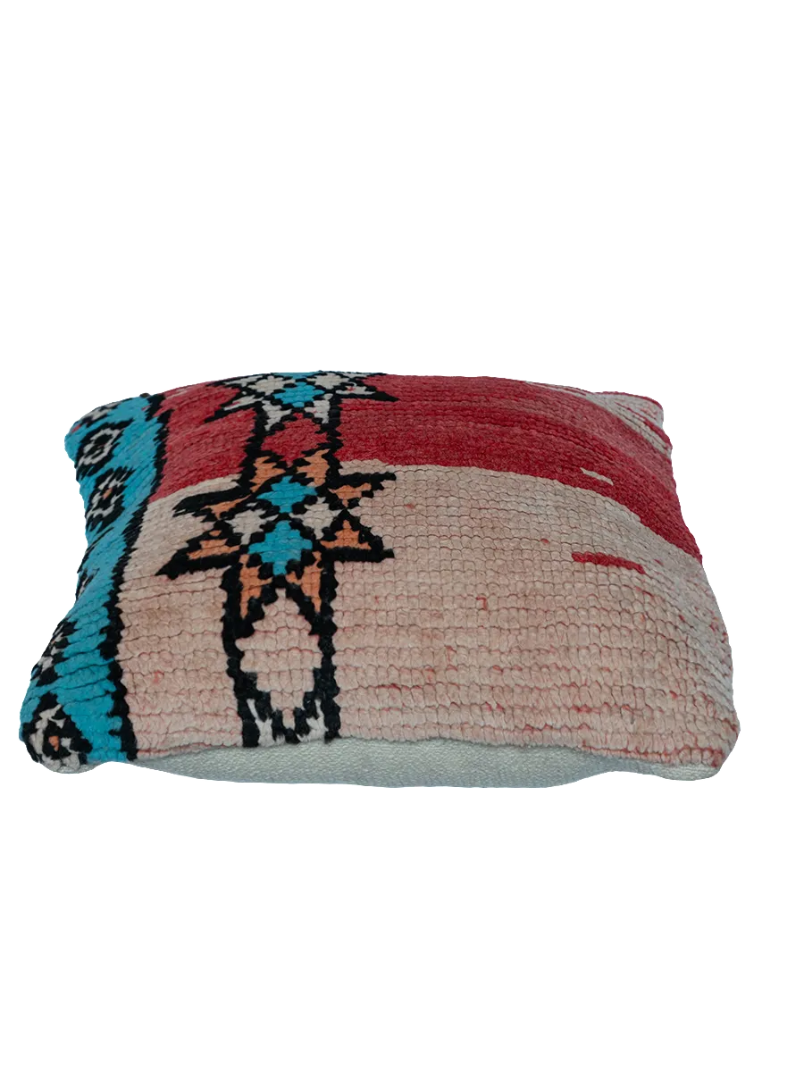 Vintage Boujad Pillow - Eight-Pointed Stars