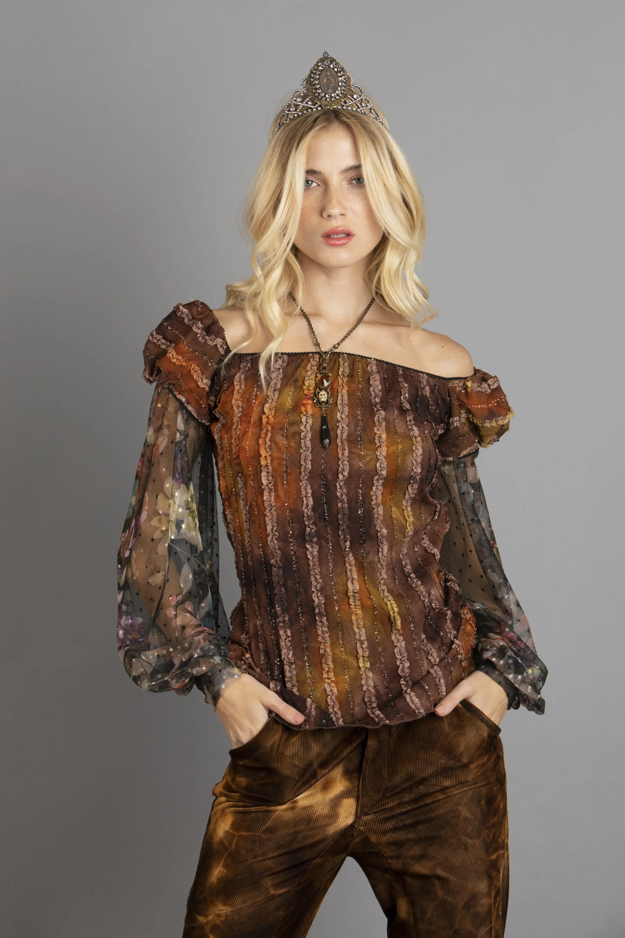 Vintage Jazz Renaissance Top