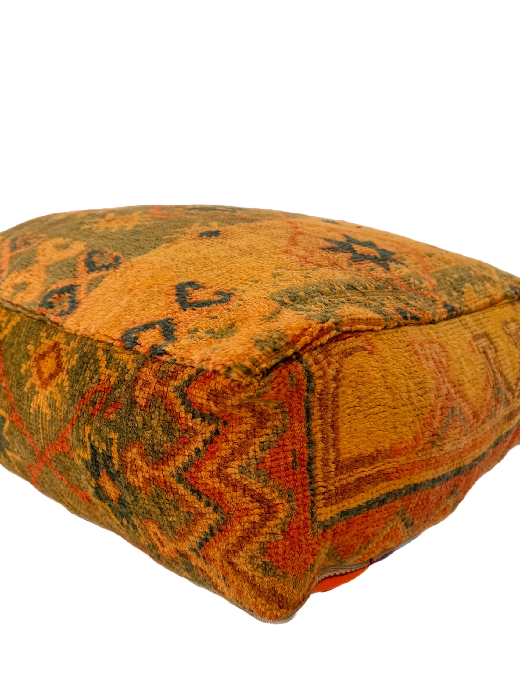 Vintage Taznakht Pouf - Eight-pointed Star