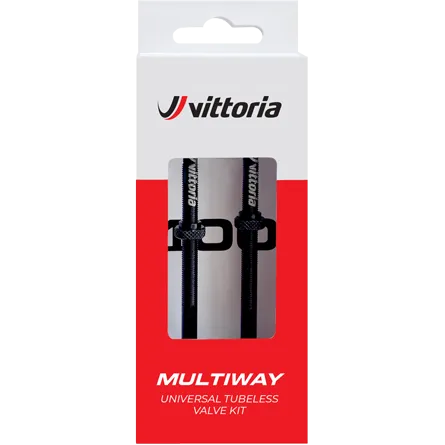 Vittoria Multi-way Alloy Tubeless Valve Kit