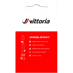 Vittoria Single-way Brass Tubeless Valve Kit