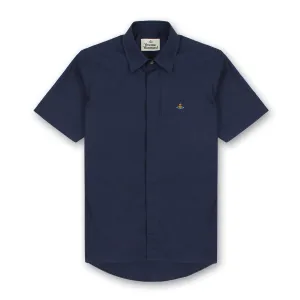 Vivienne Westwood - Classic Orb SS Shirt in Navy