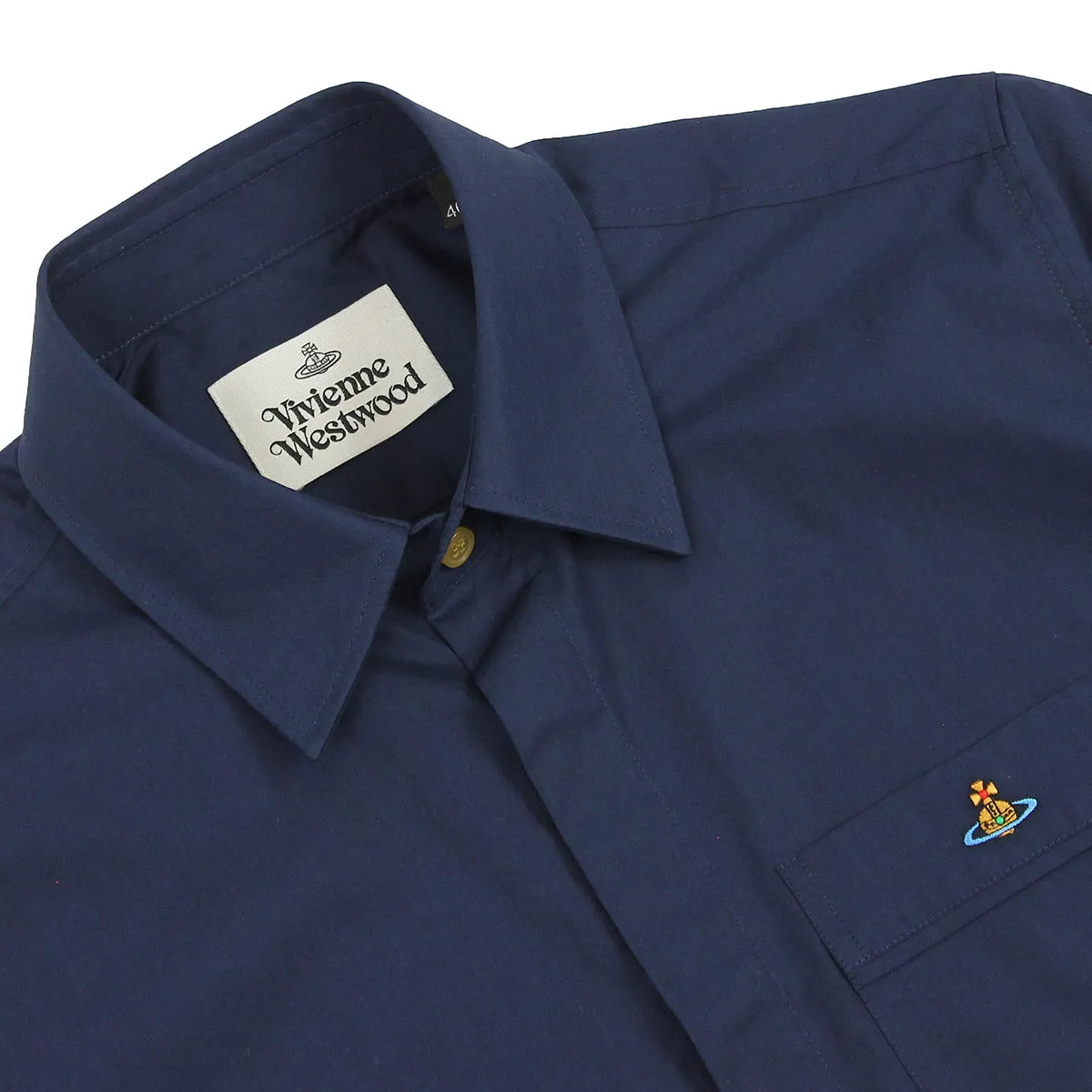 Vivienne Westwood - Classic Orb SS Shirt in Navy
