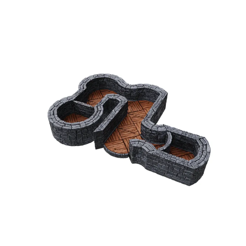 WarLock Tiles: Expansion Pack - Dungeon Angles & Curves