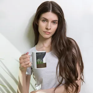 White glossy mug church of demons