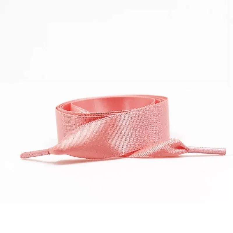 Wide Satin Shoelaces