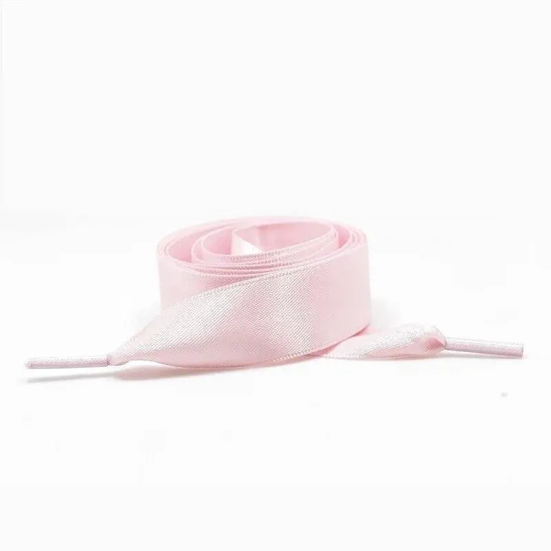 Wide Satin Shoelaces