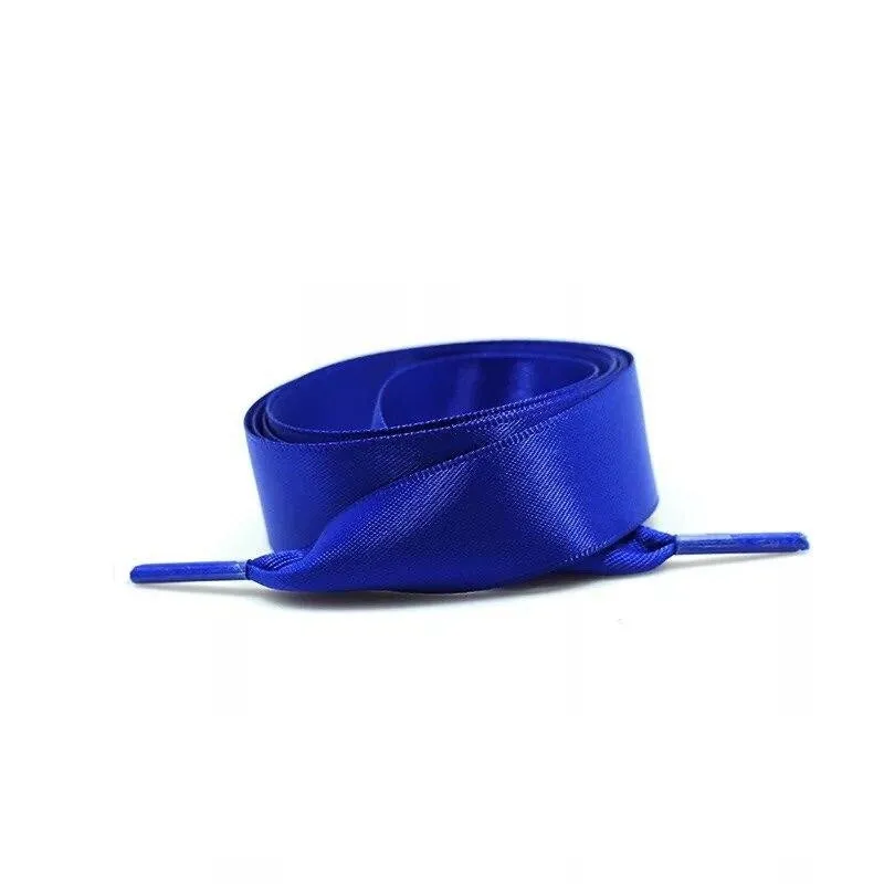 Wide Satin Shoelaces