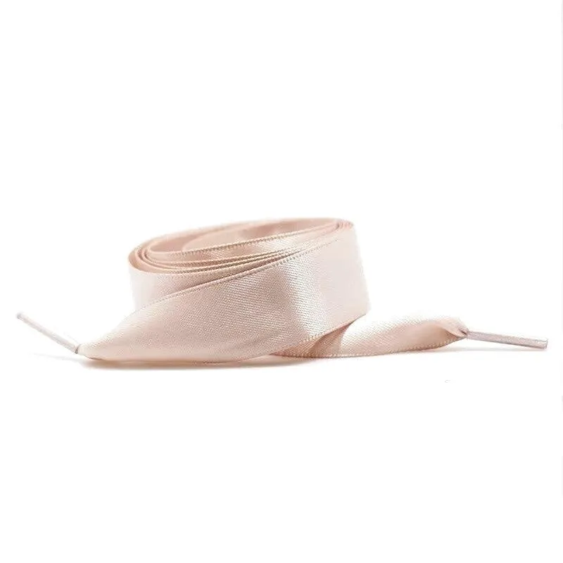 Wide Satin Shoelaces