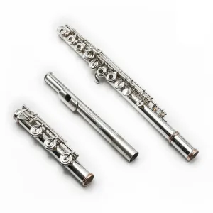 William S. Haynes Handmade Custom Flute in 5% Gold with 14K Gold Tone Holes and Rings - New