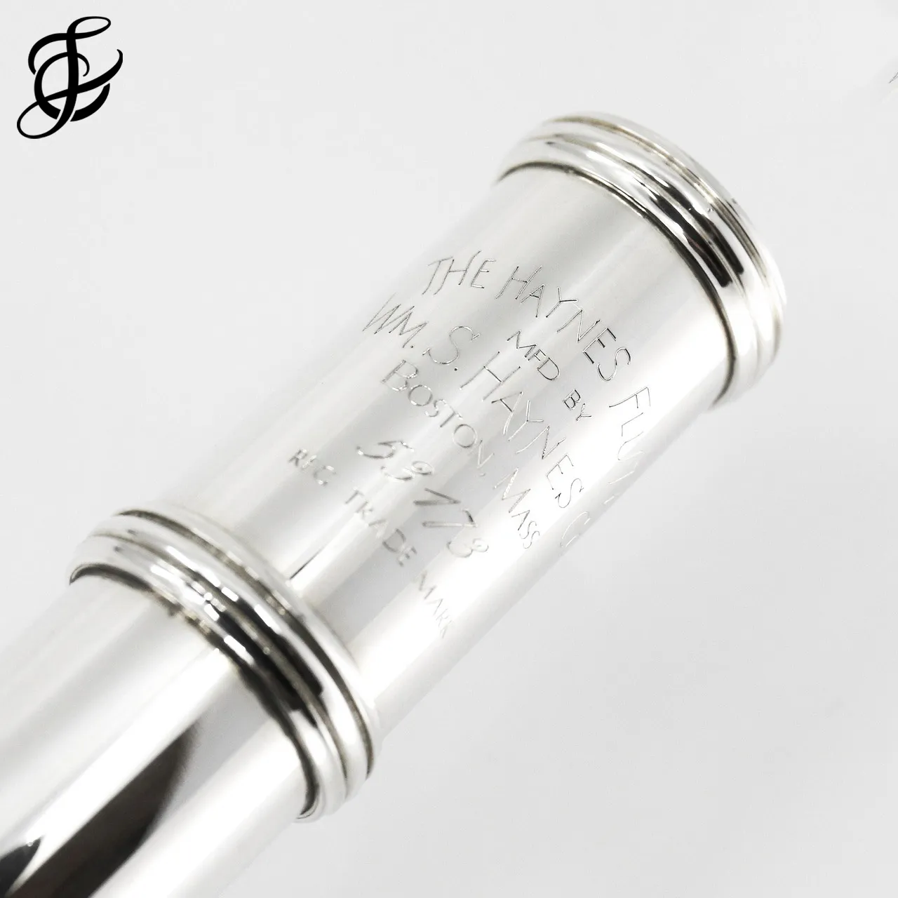 William S. Haynes Handmade Custom Flute in Coin Silver, Drawn Tone Holes - New