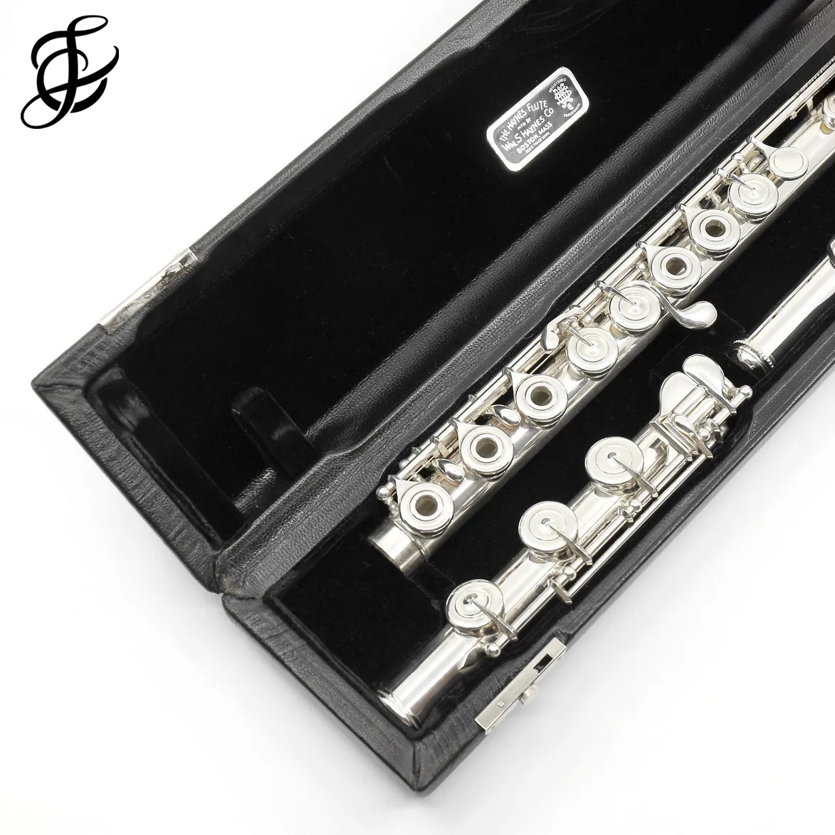 William S. Haynes Handmade Custom Flute in Coin Silver, Drawn Tone Holes - New