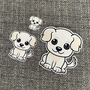 Wily the English Golden Sticker