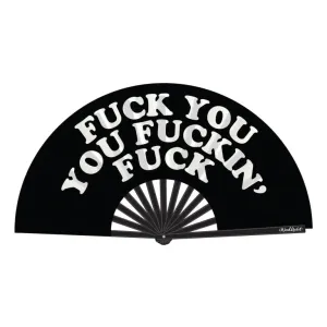 Wood Rocket Folding Fans