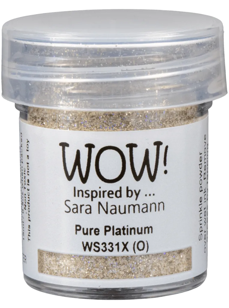 WOW Embossing Glitter Pure Platinum