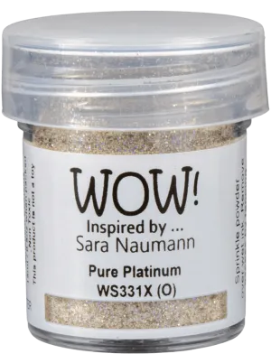 WOW Embossing Glitter Pure Platinum