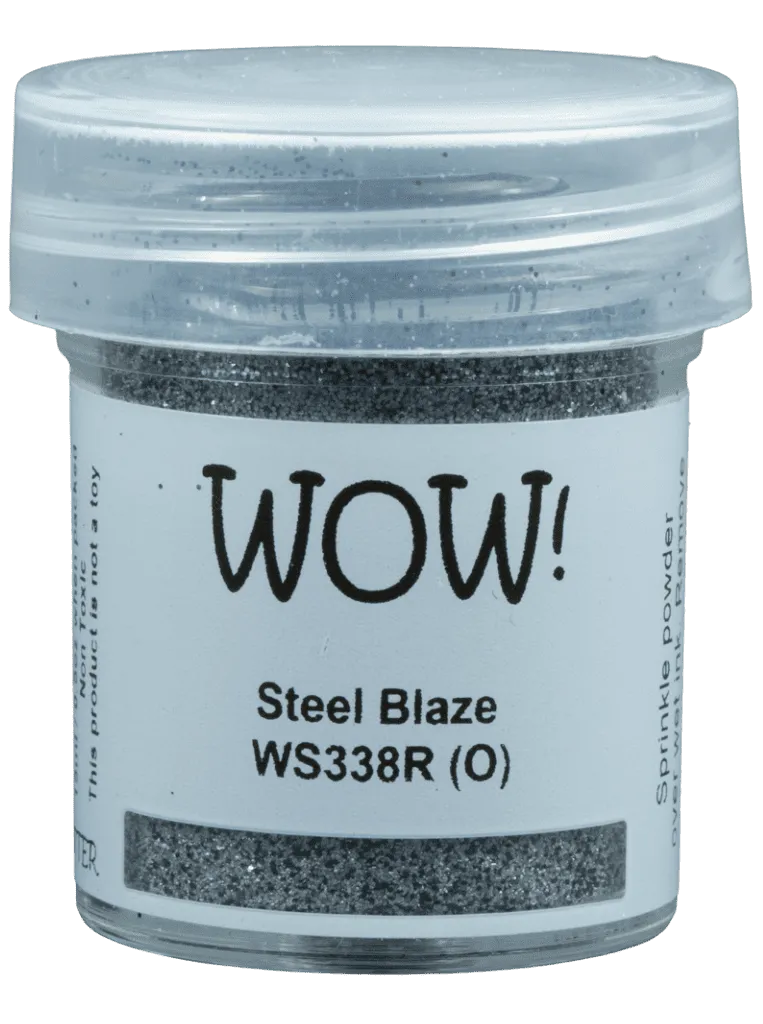 WOW Embossing Glitter Steel Blaze