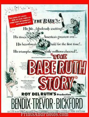 Yankees BABE RUTH STORY MOVIE  0289