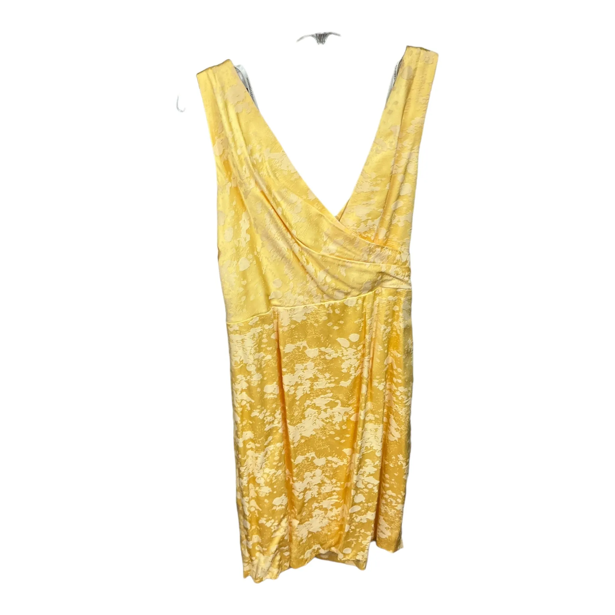 Yellow Dress Casual Short Maggy London, Size M
